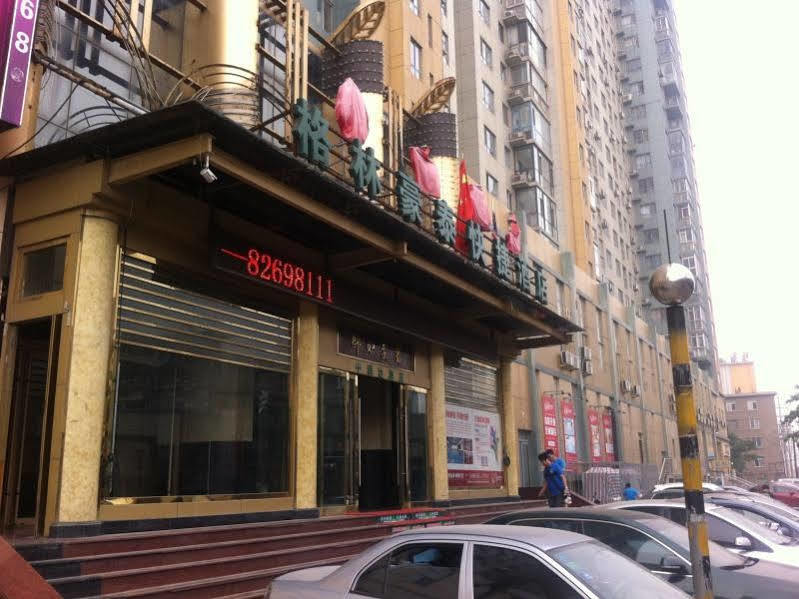 Greentree Inn Liaoning Dalian Railway Station South Plaza Tianjin Street Express Bagian luar foto